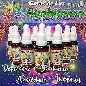 Gotas de Luz Microdoses Floral de Ayahusca 3 unidades