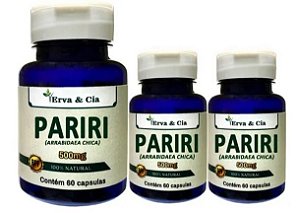 Pariri ( Crajiru) 100% Natural Cáps 500mg