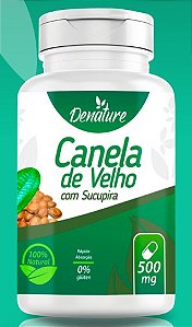 Canela De Velho com Sucupira 60 Cápsulas 500mg 100% Natural