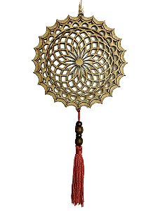 Mini Mandala Geometria Sagrada - Sorte 12 cm