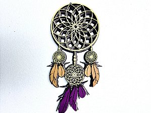 Mandala Filtro dos Sonhos 20x8cm
