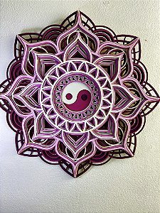 Mandala Taiji - Yng Yang - disponivel em 4 cores - sob encomenda