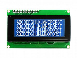 Display LCD 20x4 2004 c/ Backlight Azul
