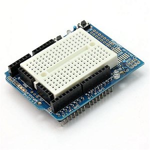Protoshield para Arduino Uno + Protoboard de 170 Pontos