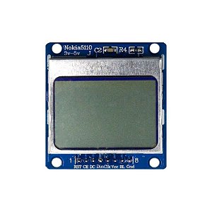 Display LCD Nokia 5110 84x48 Placa Azul - Backlight Azul