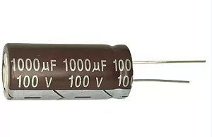 Capacitor Eletrolítico 1.000uF / 100V