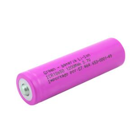 Bateria CR18650 3.7V 1200Mah Li-Ion