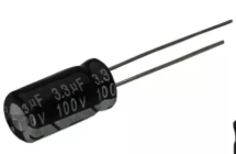 Capacitor Eletrolítico 33uF / 100V