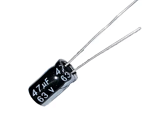 Capacitor Eletrolítico 47uF / 63V