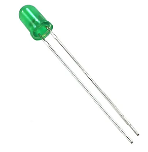 Led Difuso 3mm Verde