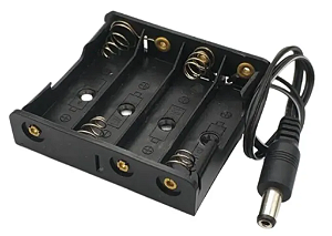 Suporte Canoa 4 Pilhas AA C/Plug P4