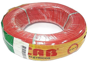 Cabo Flex 105G 300V Estanhado 0,14mm - Vermelho - 100 Metros