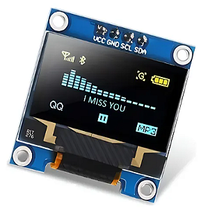 Display OLED 0.96 - VCC GND 4 Pinos