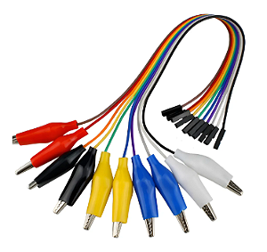 Cabo Jacaré 10 Vias c/ Jumper Macho