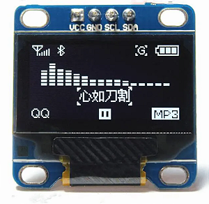 Display Oled 128x64 0.96 C/ I2C - VCC GND SCL SDA