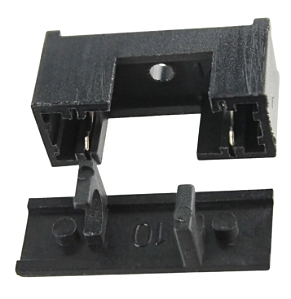 Porta Fusìvel 5x20 c/ Tampa e Terminal PCI - KIT C/ 10 UN