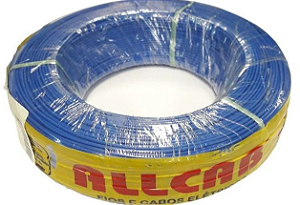 Cabo Flex 105G 300V Estanhado 0,14mm - Azul - 100 Metros