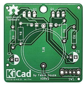 Placa Badge Franzininho
