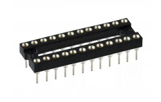 Soquete Torneado 24 Pinos DIP Slim/Estreito
