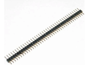 Barra de Pinos Macho 1X40 180º Torneada