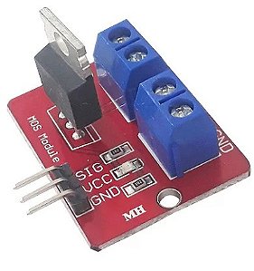 Módulo Mosfet IRF520 Vermelho PWM