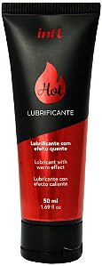 INTT MORANGO HOT – LUBRIFICANTE BEIJÁVEL - 50ML