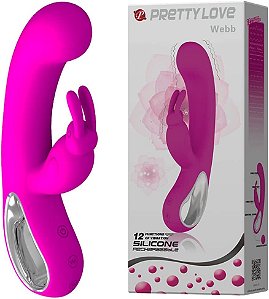 WEBB – PRETTY LOVE – VIBRADOR DE LUXO