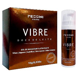 VIBRE DOCE DE LEITE - EXCITANTE BEIJÁVEL – PESSINI – 15G