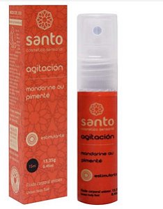 AGITACIÓN MANDARINE AU PIMENTÉ – VIBRADOR LÍQUIDO – SANTO – 15ML