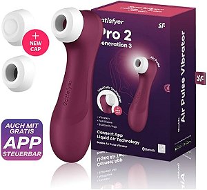 SUGADOR  - SATISFYER PRO 2 GERAÇÃO 3 - COM APP