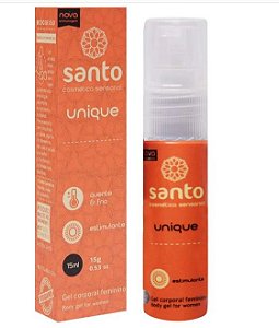 UNIQUE – EXCITANTE FEMININO TUDO EM 1 – SANTO - 15G
