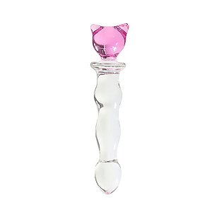 RUBI – DILDO EM VIDRO GATINHO