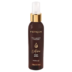 ÓLEO CORPORAL PARA MASSAGEM – KAMA SUTRA – FEITIÇOS – 120ML