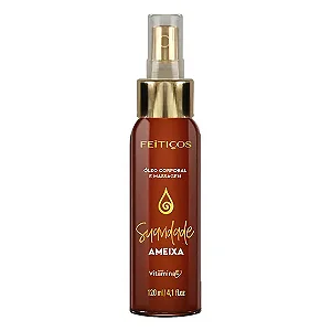 ÓLEO CORPORAL PARA MASSAGEM – AMEIXA – FEITIÇOS – 120ML
