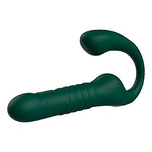 MEDUSA - VIBRADOR DE PONTO G E CLITORIS COM DEDILHAR 10 MODOS DE VAI E VEM 10 MODOS DE VIBRAÇÃO E 7 MODOS DE DEDILHAR