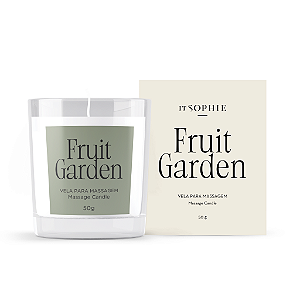 VELA DE MASSAGEM FRUIT GARDEN SOPHIE - 50G