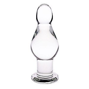 PLUG ANAL DE VIDRO 18 x 6,7 CM