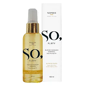 SO FLIRTY ÓLEO DE MASSAGEM CORPORAL - 100ML