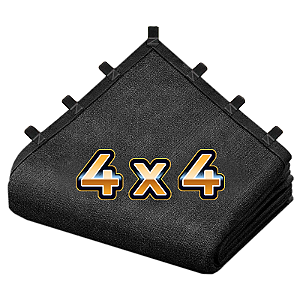 Tela Sombretela 80% 4X4 Sombrite Sombreamento Bainha Alças