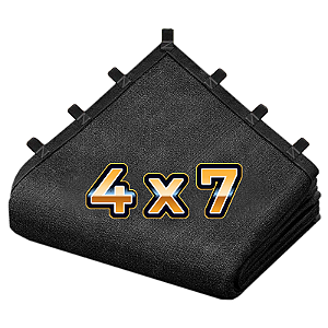 Tela Sombretela 80% 4X7 Sombrite Sombreamento Bainha Alças