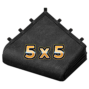 Tela Sombretela 80% 5X5 Sombrite Sombreamento Bainha Alças