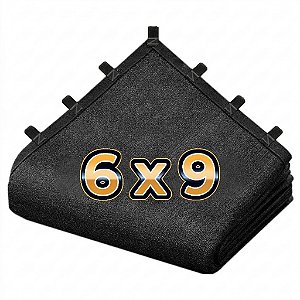 TELA 80% PRETO 6X9 BAINHA E ALÇAS (V02)