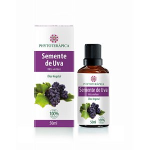 Óleo Vegetal de Semente de Uva - 50ml
