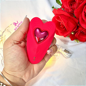 VIBRADOR DE CALCINHA CONTROLADO POR APP - RED LOVE
