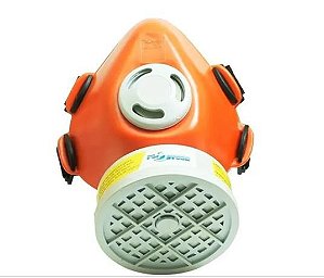 RESPIRADOR PLASTCOR 1/4 FACIAL + FILTRO VO + GA - C.A. 39428