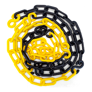 CORRENTE P/ PEDESTAL - PRETA/AMARELA