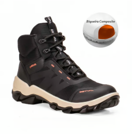 BOTA DE SEGURANÇA ESTIVAL HYBRID FUTURE BLACK BICO COMPOSITE CA-47901