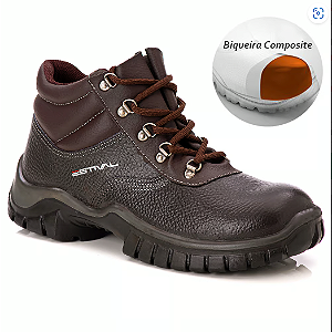 BOTA ESTIVAL WORK COMPOSITE WO10033S1 MARROM - CA 42553