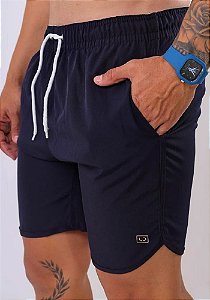 BERMUDA HAVAIANO EM ELASTANO - PRETO