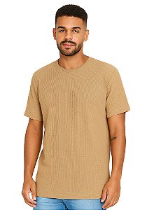 CAMISETA TRICÔ PARIS CARAMELO